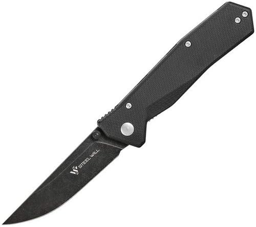 Steel Will SMGF1109 Daitengu F11 Linerlock All Blk, Black