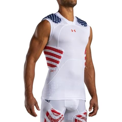 Faja de fútbol Under Armour Gameday Armour Pro 5-Pad Top Nov Americana S Cover