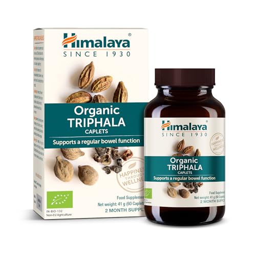 Himalaya Organic Triphala Supplement, 688 mg, 60 Caplets