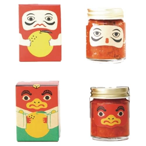 辛さの食べ比べセット 柚子胡椒 VS 柚子唐辛子[吹屋の紅だるま・紅てんぐセット] 調味料 辛さ食べ比べ