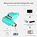 PS2 to USB Female,PS/2 Male Converter Changer Adapter for Wired Mouse 2pcs by Oxusbor(Notice:Can't Match All Motherboard,Have Matching Problem)
