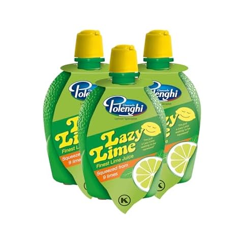 Polenghi Lazy Lime Juice 200ml Pack of 3 Cover