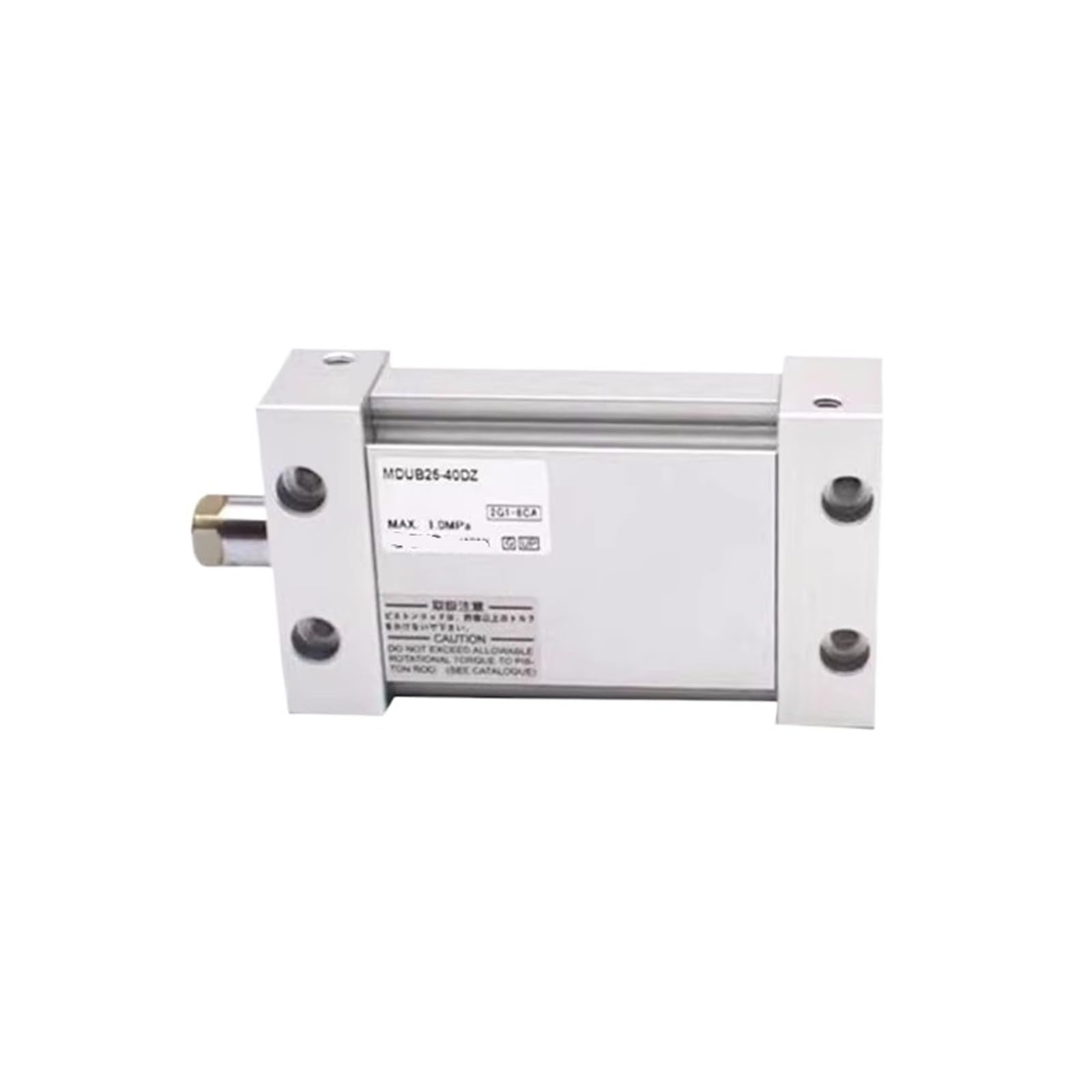Cylindre plat MUC63-100DZ anti-rotation pour guidage de haute précision