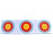 ZSHJGJR 30pcs Archery Target Paper 3-Spot Target Vertical Target Face for Bow Shooting Practice Compound Recurve Competition