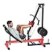 VIVITORY Leg Press Machine & LAT Pull Down - Heavy Duty Full Body Workout Equipment for Home Gym, Effective for Glutes, Hamstrings & Quads, Includes Weight Storage