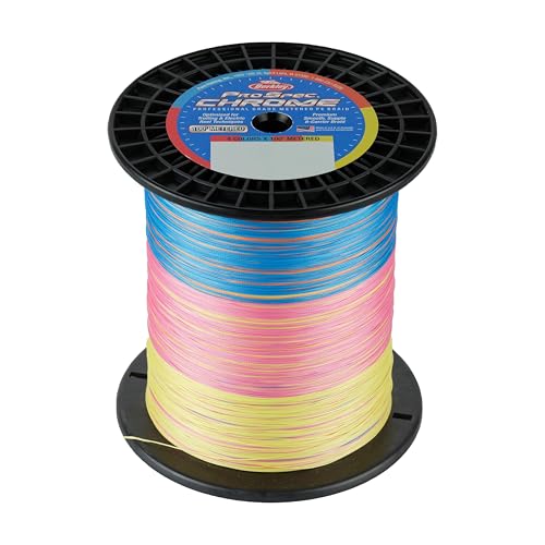 Berkley ProSpec Chrome 4 x 100' Metered Braided Fishing Line, 130lb, 3000 yd, 4-Color Metered, 1 Ct