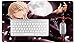 pile Fate Stay Night Mouse pad Anime Large Desk pad Computer Keyboard pad Saber Alter Fate Grand Order Gaming Mouse pad Desk Game mat(226)