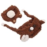 Matériau sûr : fabriqué avec un tissu doux et non irritant, cette tenue de poupée assure une expérience agréable pour les enfants pendant de jeu, vêtements de poupée miniature, vêtements de poupée en peluche