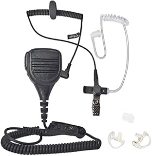 HYS Walkie Talkie Speaker Microphone Multi Pin Shoulder Microphone Compatible with Motorola DP3400, DP3600, DP3401, DP3601, DP4400, DP4401 DP4600, DP4601, DP4800, DP4801