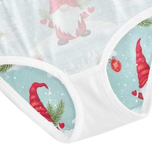 Toddler Underwear Floral 2t Cotton Panties Little Girl Fun Print Briefs Undies Kids Red Hats St 5