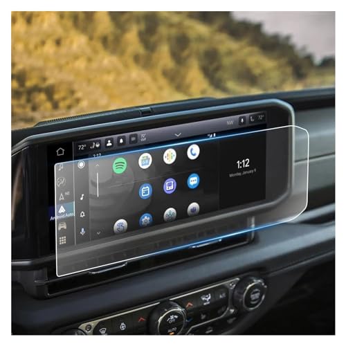 Protection écran 12.3 pouces pour vos aventures en Jeep Wrangler JL 2024