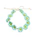 Produktbild Beashine 1 Stück Daisy Blume Stirnband Haar Blumenkrone Haarreif, Sonnenblume Stirnband Blumenkrone Mädchen, Damen, für Hochzeit, Festival, Party (11 Blumen, Minzgrün)