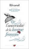 rivarolo torino  De l\'universalité de la langue française (French Edition)