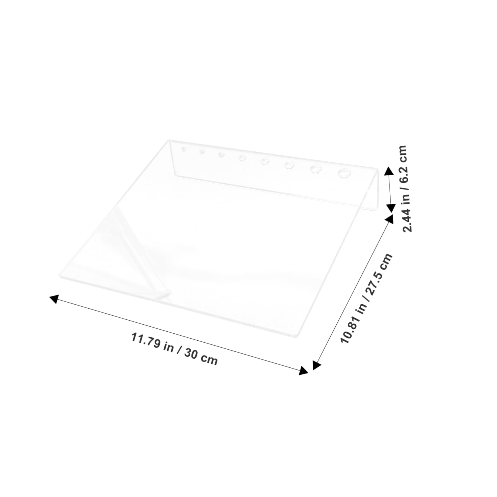 Acryl Zeichentafel Mit Schrägem Design Transparente Wasserfeste Malpalette Für Junge Mädchen Und Erwachsene Vielseitig Einsetzbar Für Schreiben Zeichnen Und Lesen
