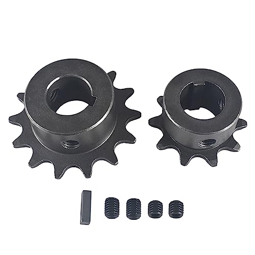 Kit de eje de gato de 5/8 x 12 pulgadas para karts con cadena #35 4