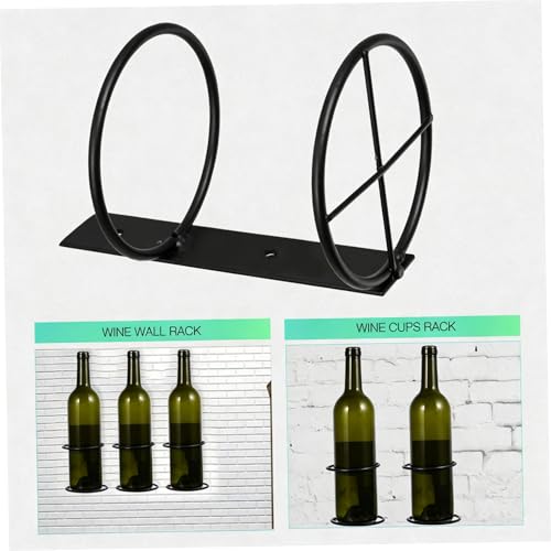 Soporte para botellas de vino de pared 6 piezas miniatura 3