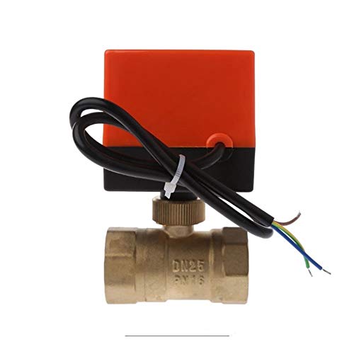 Válvula de bola motorizada DN20 de 220V para regular el flujo de agua eficiente 7