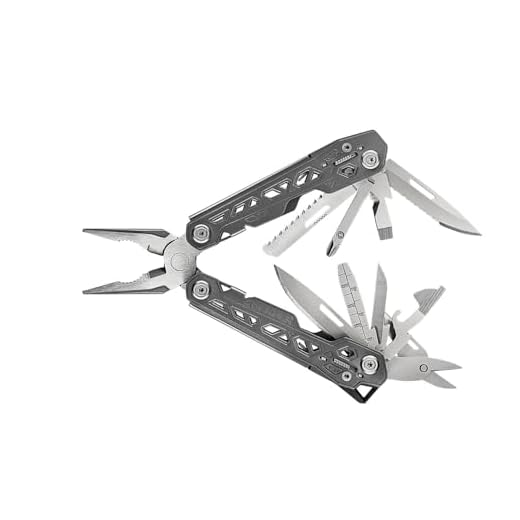 Gerber Herramienta multifunción con funda de nailon y 17 funciones, Truss Multi-tool, 30-001546