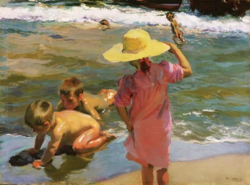 Póster de graffiti i Giovani Anfibi Joaquín Sorolla cuadro impresión moderna 60x90cm
