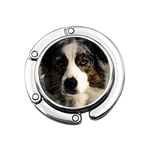 Preisvergleich Produktbild Abstrakte Kunst Haustier Hund Fußballfeld Faltbare Geldbörse Haken Handtasche Kleiderbügel Dekor Tischhaken