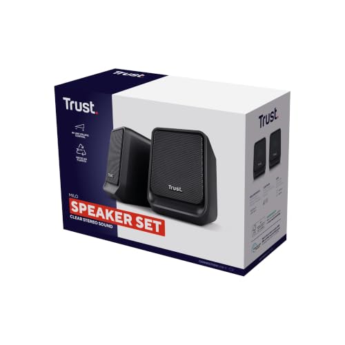 Haut parleurs Trust Milo 2.0 filaires USB pour PC portable - vue 10