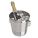 Oggi 7041.0 7041 Stainless Steel Champagne Bucket, 4-1/4-Quart, Silver