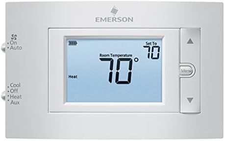 Emerson 1F83H-21NP Heat Pump (2H/1C) Non-Programmable Thermostat
