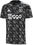 adidas Men's Soccer Ajax 23/24 Third Jersey - Celebrating The Beautiful Game's Finest Producers of Football Talent, AEROREADY (as1, Alpha, l, Regular, Regular) Black