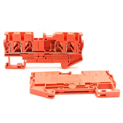 Bloques de terminales de riel DIN PT2.5-QUATTRO con conectores de abrazadera de resorte de 2.5 mm²