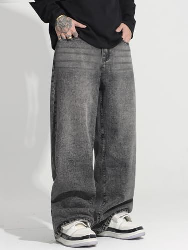 DFGIGT Baggy Wide Leg Skater Denim