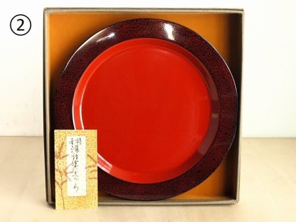 津軽塗　七子塗　伝統工芸 漆器 盆 銘々皿 セット Amazon.co.jp: 伝統工芸津軽塗8点セット まとめて 唐塗 七々子塗 紋紗