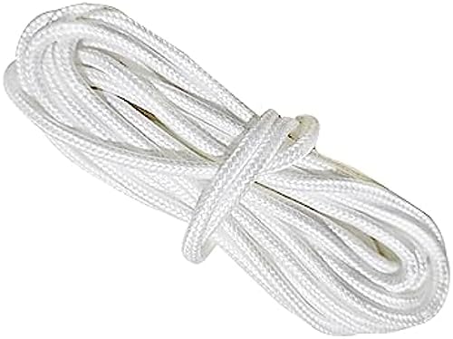 Generic Cordon en nylon pour parasol de terrasse, 3,7 m, blanc, accessoire pour parasols de plage et de terrasse