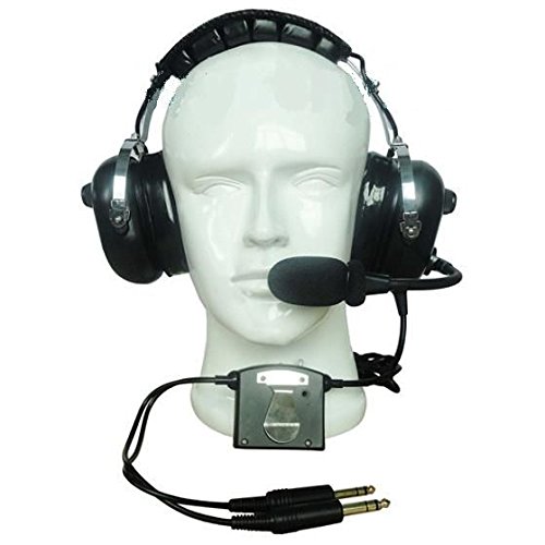 CRAZEDpilot CP-1ANR Active Noise Reduction Headset for Aircraft