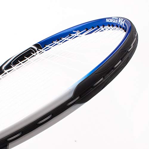 Image of Senston 23 inch Junior Tennis Racquet for Kids Children Boys Girls Tennis Rackets with Racket Cover Blue White