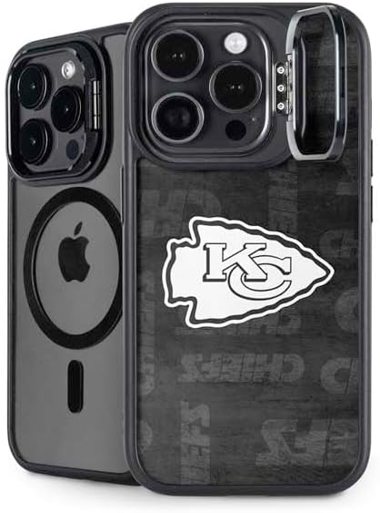 Skinit Kickstand Phone Case Compatible with iPhone 14 Pro Max - Officially Licensed NFL Kansas City Chiefs Design