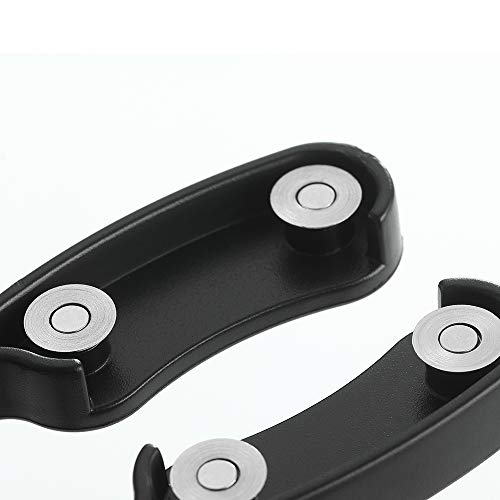 2 Pack Magnetic Design Wine Foil Cutter, Wine Bottle Opener Accessory, Gift For Wine Lovers By Ywq, Black #TOP5