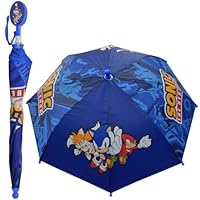 Sonic the Headgehog Small Umbrella with Clamshell Handle Blue