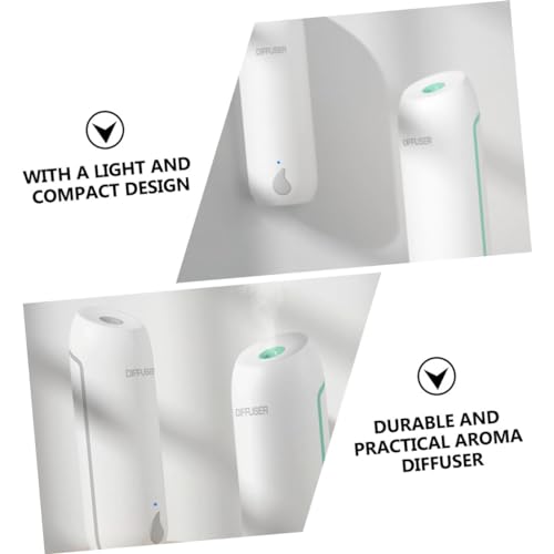 Difusor aromático eléctrico ABOOFAN con temporizador y luz LED miniatura 2