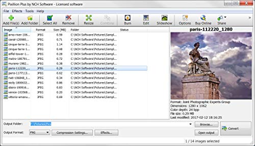 Nch Software Pixillion Image Converter Software [Pc Download] thumb #1