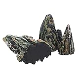 Scelta memorabile: sorprendi i tuoi cari con queste statuette in miniatura in resina per rocciosi, eleganti e significative, perfette per la decorazione di paesaggi in miniatura e per gli appassionati di diorami, mini rocciosi zen, mini statuette in resina
