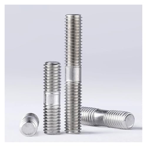 Tige filetée M3 en acier inoxydable A2-70, goujon double tête durable pour fixations de précision