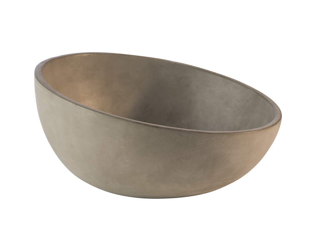 APS Element Concrete Sloping Bowl - 260mm 1.7Ltr