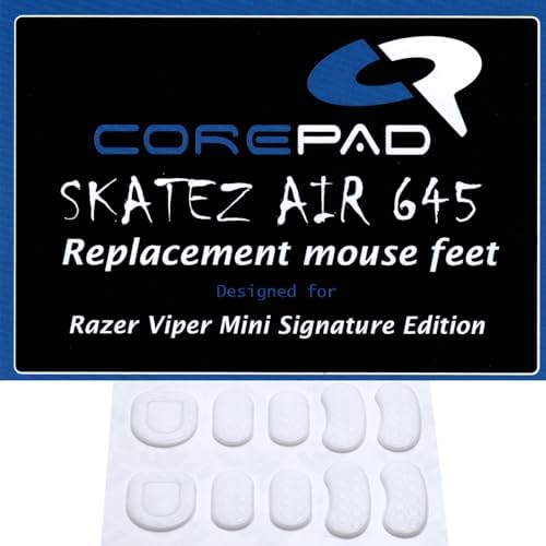 Amazon | Corepad Skatez AIR Razer Viper Mini Signature Edition用マウスソール ...