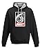 Baddery Petrolhead: Boost - Geschenk für Autoliebhaber - Hoodie für alle Tuning, Drift, und Motorsport Fan - Kapuzen-Pullover Herren Sweatshirt, Schwarz / Grau, 4XL