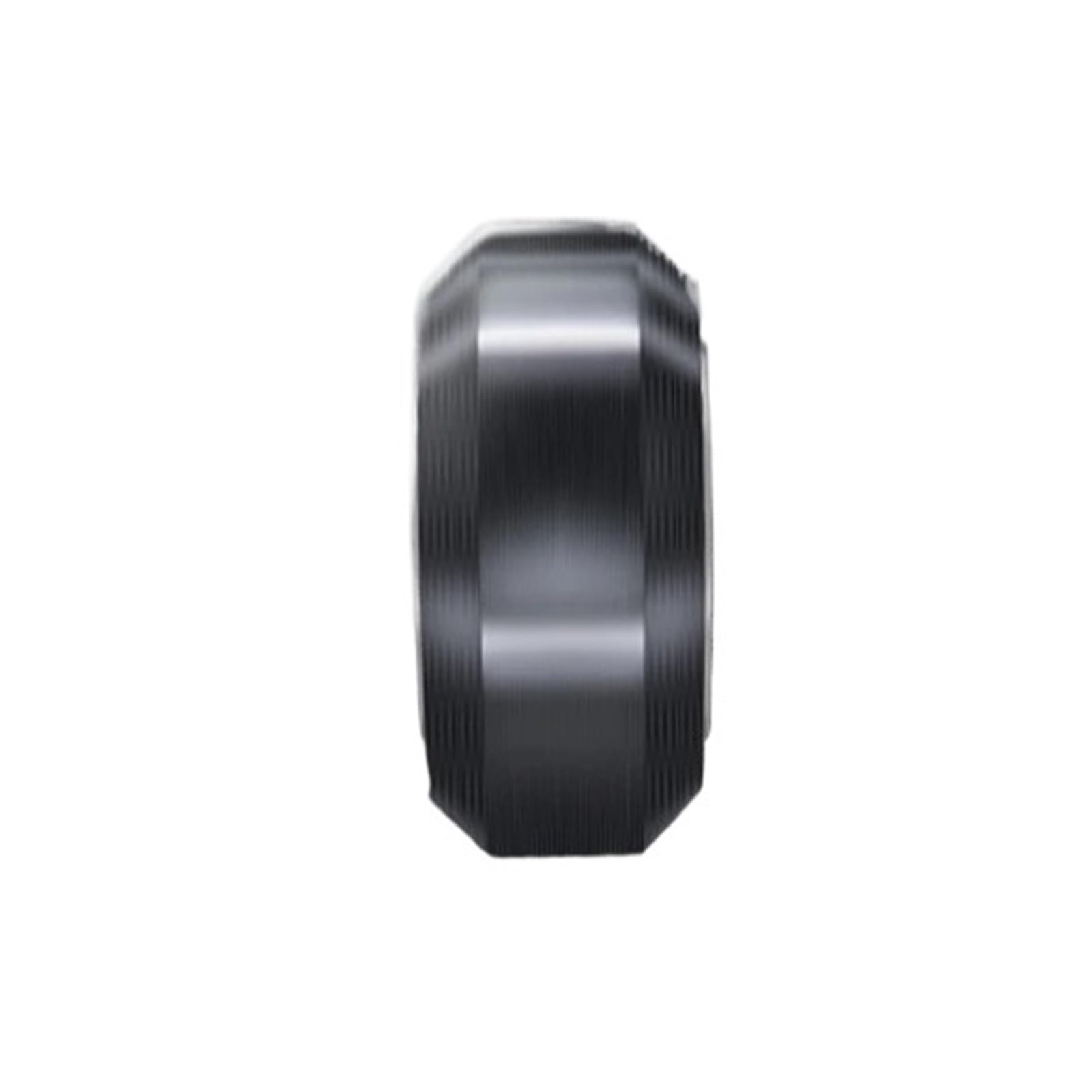 Generisch Passives Rundes Rad, POM PC Big Models Umlenkrolle In Zwei Lagern, Bohrung 5 Mm, for CNC Openbuilds V-Slot 3D-Drucker(Black-with Bearing,3pcs)