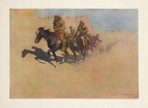 Tableau Frederic Remington Jedediah Smith 60x90cm pour habiller un grand mur vide