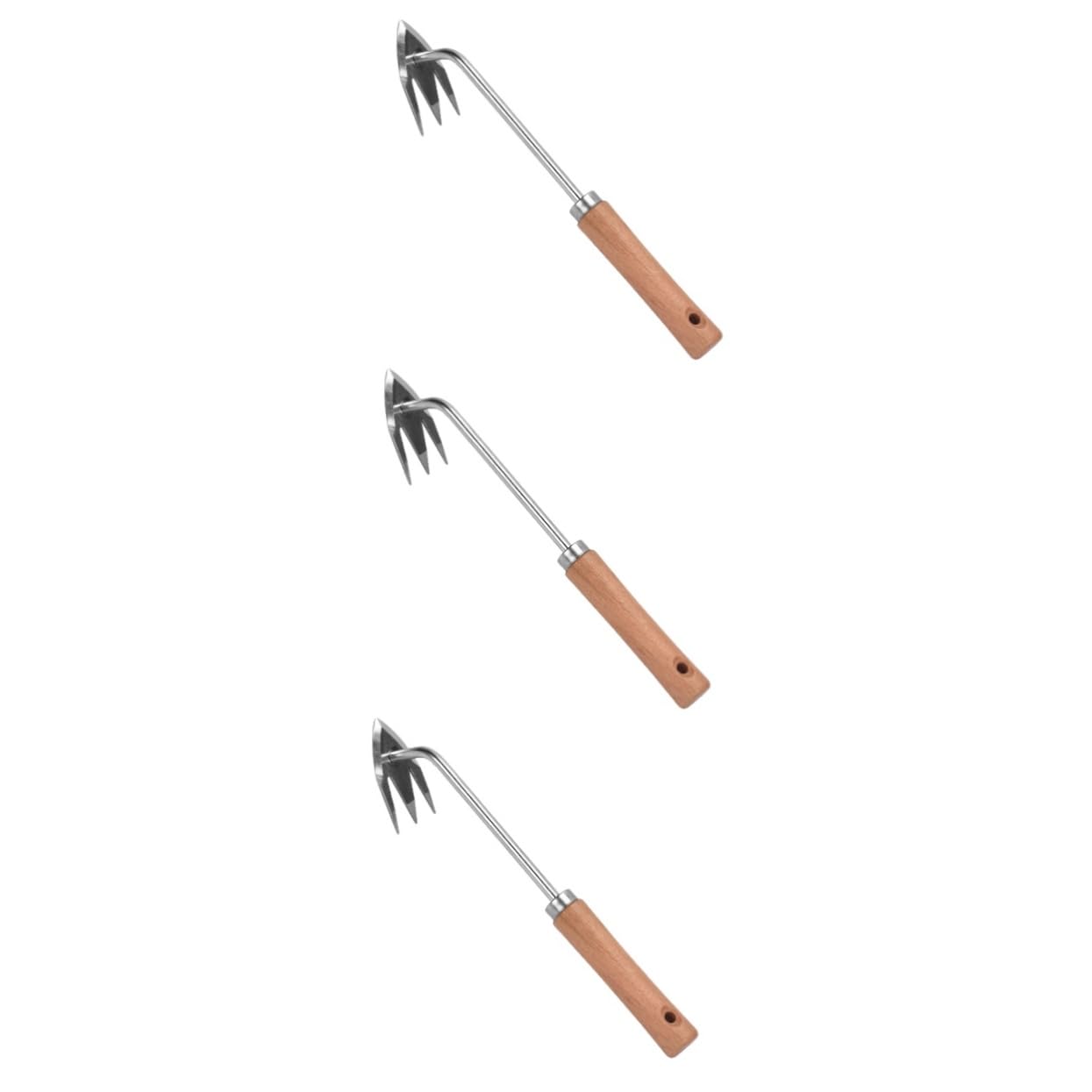 UPKOCH 3 Stück Jäten -werkzeuge Handbuch Handhaben Entfernungswerkzeug Abzieher Entwurzeln Gartenwerkzeuge Rasenkanten Manueller Unkrautstecher Unkraut-kit Jäter Metall