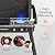 Giantex Portable Propane Grill & Camping Stove, 20,000 BTU Gas Camping Grill Burner, Independent Temperature Control, 3-Sided Wind Guard, Detachable Legs, for BBQ, Tailgating, Outdoor Cooking (Black)