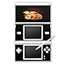 DeinDesign Skin kompatibel mit Nintendo DS Lite Folie Sticker Sportwagen Feuer Flamme