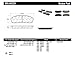 StopTech 309.06220 Sport Brake Pads with Shims